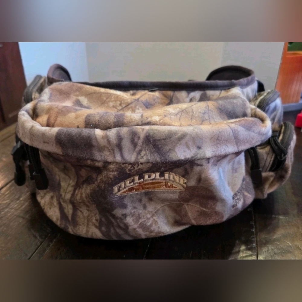 Fieldline Camo Waist Belt Tactical Hunting Fanny Pack w/ Multi Compartments